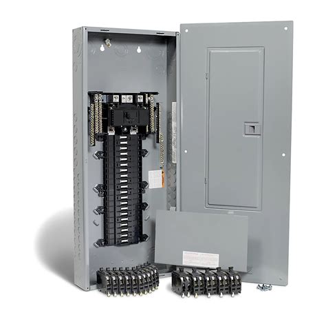 home depot electrical panel boxes|electrical breaker boxes for home.